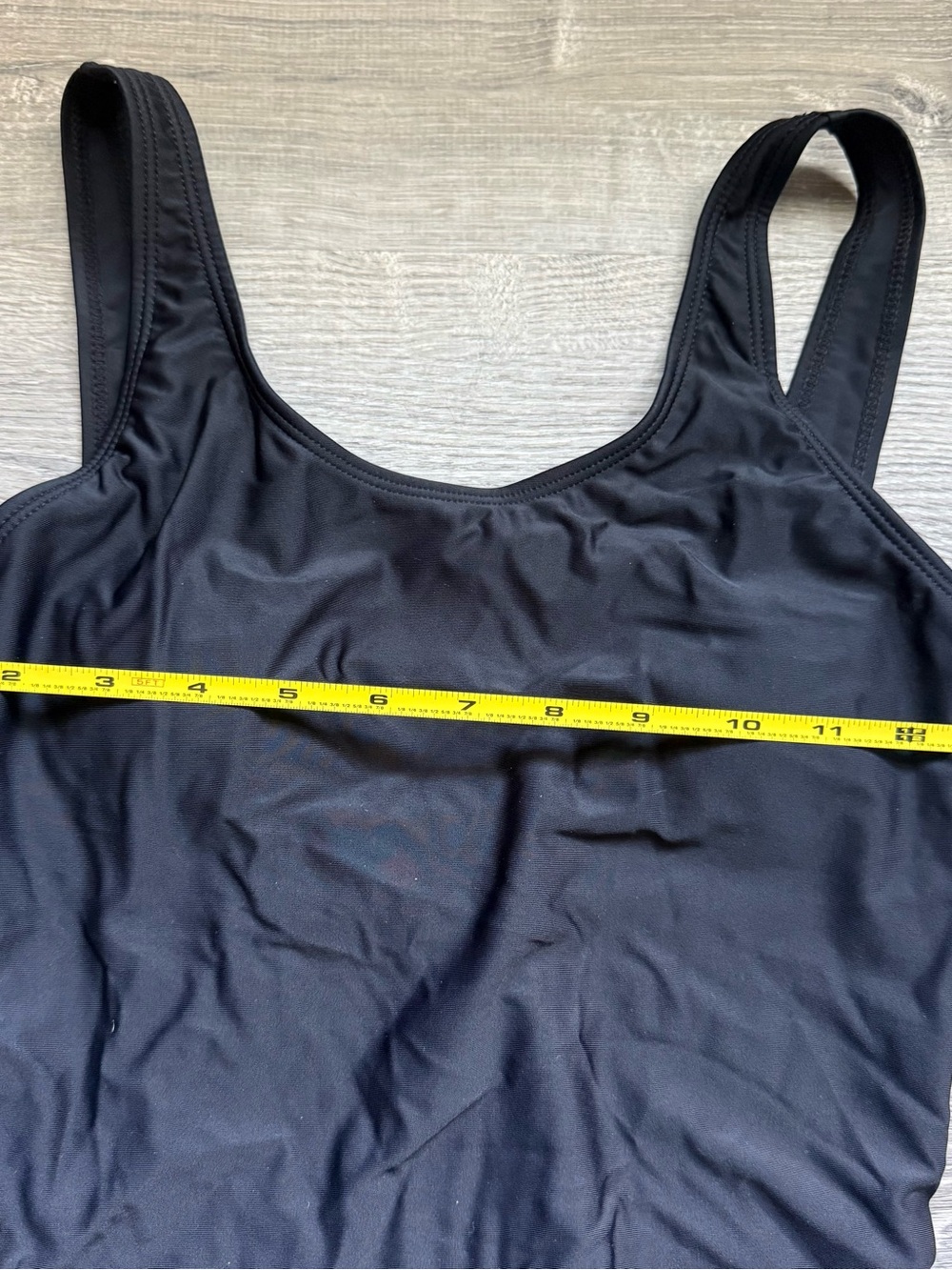 SHEIN Women’s Sz Small Classic One-Piece Swimsuit Black Padded NWOT - Picture 6 of 8